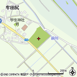 福岡県宗像市牟田尻1610周辺の地図