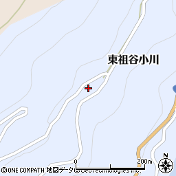 徳島県三好市東祖谷小川253周辺の地図
