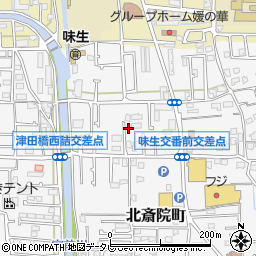 愛媛県松山市北斎院町739-16周辺の地図