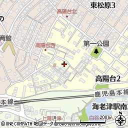 福岡県遠賀郡岡垣町高陽台1丁目周辺の地図