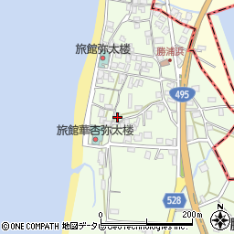 福岡県福津市勝浦513周辺の地図