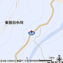 徳島県三好市東祖谷小川131周辺の地図