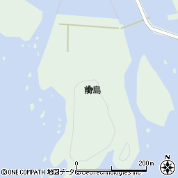 徳島県阿南市伊島町棚子周辺の地図