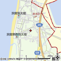 福岡県福津市勝浦557周辺の地図