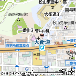 菅井内科周辺の地図
