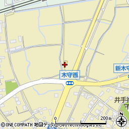 ローソン　遠賀木守店周辺の地図
