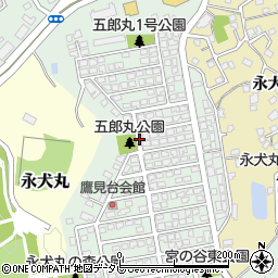 〒807-0853 福岡県北九州市八幡西区鷹見台の地図