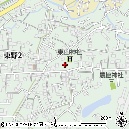 東野上集会所周辺の地図