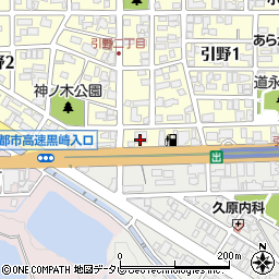 レンタル丸屋 北九州支店周辺の地図
