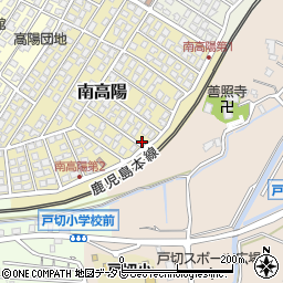 福岡県遠賀郡岡垣町南高陽14-9周辺の地図