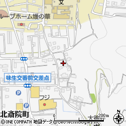 愛媛県松山市北斎院町600周辺の地図