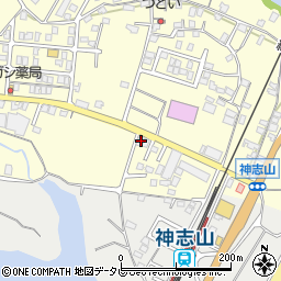 中日新聞　御浜専売店周辺の地図