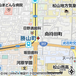愛媛銀行　ひめぎんインフォメーション周辺の地図