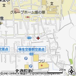 愛媛県松山市北斎院町715-7周辺の地図