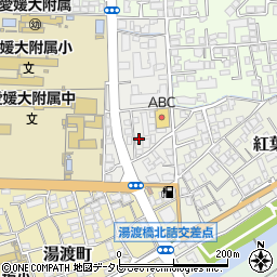 愛媛県松山市持田町1丁目2周辺の地図