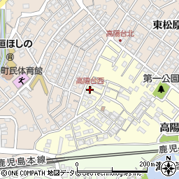 福岡県遠賀郡岡垣町高陽台1丁目11-23周辺の地図