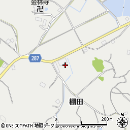 徳島県阿南市福井町北棚田周辺の地図