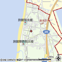 福岡県福津市勝浦469周辺の地図