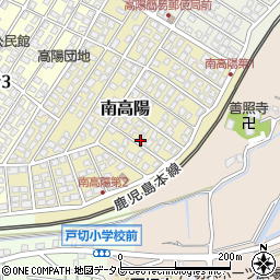 福岡県遠賀郡岡垣町南高陽14-12周辺の地図