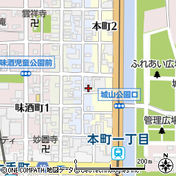 四国税理士会松山支部周辺の地図