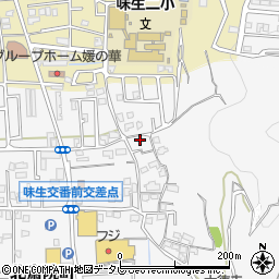 愛媛県松山市北斎院町596周辺の地図