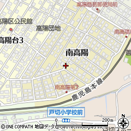 福岡県遠賀郡岡垣町南高陽周辺の地図