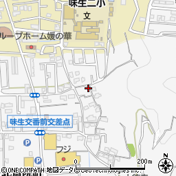 愛媛県松山市北斎院町595周辺の地図
