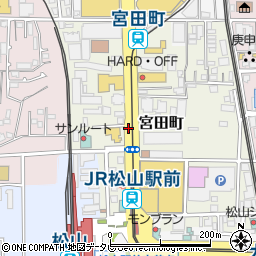 宮田町周辺の地図