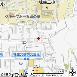 愛媛県松山市北斎院町717周辺の地図