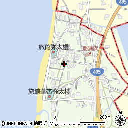 福岡県福津市勝浦471周辺の地図