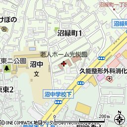 光悦園老人ホーム周辺の地図