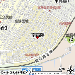 福岡県遠賀郡岡垣町南高陽14-1周辺の地図
