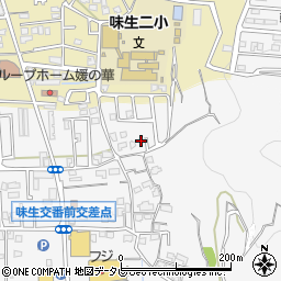 愛媛県松山市北斎院町592-4周辺の地図