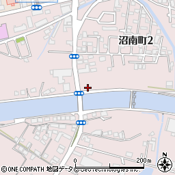 福岡県北九州市小倉南区沼南町周辺の地図