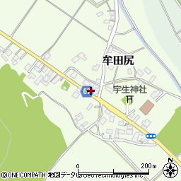 福岡県宗像市牟田尻1588周辺の地図