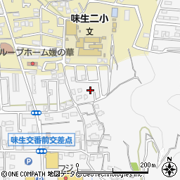 愛媛県松山市北斎院町592-3周辺の地図