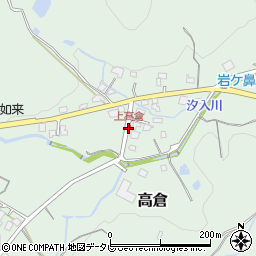 上高倉周辺の地図