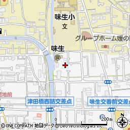 愛媛県松山市北斎院町758周辺の地図