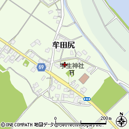 福岡県宗像市牟田尻1591周辺の地図