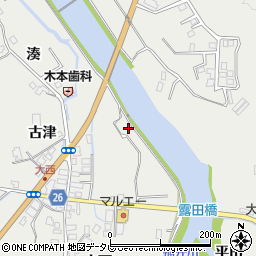 徳島県阿南市福井町大西10周辺の地図