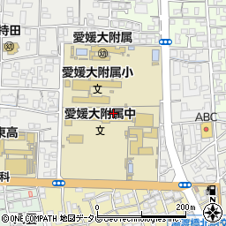 愛媛県松山市持田町1丁目5周辺の地図