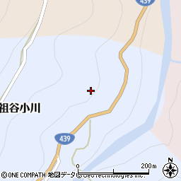 徳島県三好市東祖谷小川113周辺の地図