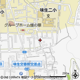 愛媛県松山市北斎院町552-18周辺の地図