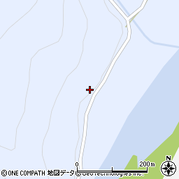 和歌山県新宮市熊野川町西敷屋129周辺の地図