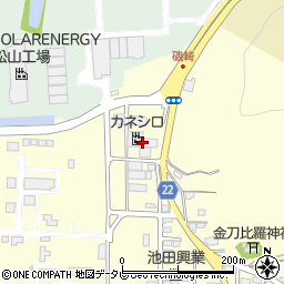 株式会社カネシロ　北吉田リサイクルセンター周辺の地図