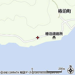 徳島県阿南市椿泊町出島周辺の地図