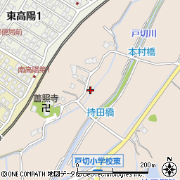 福岡県遠賀郡岡垣町戸切886-3周辺の地図