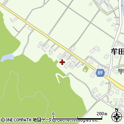 福岡県宗像市牟田尻1776周辺の地図