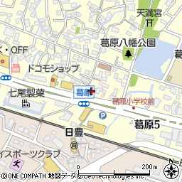 ローソン小倉南葛原五丁目店周辺の地図