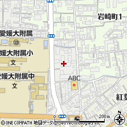 愛媛県松山市持田町1丁目3周辺の地図